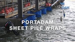 Portadam Sheet Pile Wraps [upl. by Armyn220]