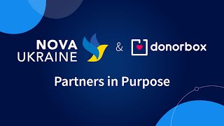 Nova Ukraine amp Donorbox People Passion Impact 💖💫💖 [upl. by Fabria]