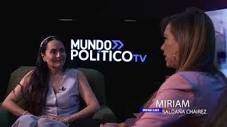 Mundo Político  Miriam Saldaña y su regreso al Congreso de la Ciudad de México [upl. by Phaidra]