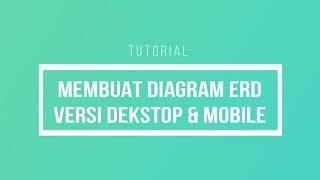 PENGENALAN DAN LATIHAN DIAGRAM ERD DENGAN STARUML amp DRAW EXPRESS DIAGRAMLITE  BASIS DATA  TUTORIAL [upl. by Beller]