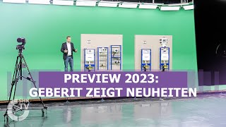 Geberit Innovationen 2023  SHKTV Reportage [upl. by Clausen]