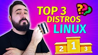 Meu TOP 3 Distros Linux de todos os tempos🥇🥈🥉 [upl. by Sexton]