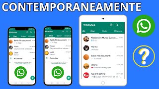 WhatsApp su due dispositivi contemporaneamente NUOVO metodo 2024 [upl. by Zarihs]