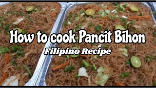 How to cook Pancit BihonFilipino RecipeWesyTime [upl. by Meagher]