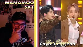 MAMAMOO x SEVENTEEN  Egotistic Clap Aju Nice REACTION  I SWEAR IM IN GOOD PAIN LMAO [upl. by Tedmann]