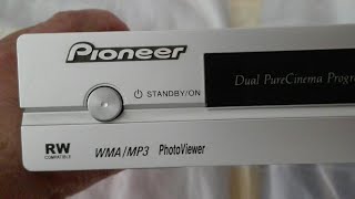 PIONEER DVD PLAYER DV393 SATIŞ AMAÇLI TEST [upl. by Kimmy]