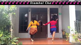 STamBul CHA Line Dance Choreo by Teo Sundoro Demo by Nani ampDiana [upl. by Gnirol]