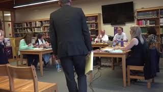 Rhinebeck Board of Education meeting 61218 [upl. by Notsur]