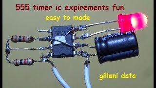 Blinking multipule LED with 555 IC [upl. by Burns]