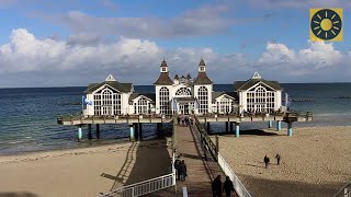 INSEL RÜGEN  Ostsee quotHerbstimpressionen aus den Ostseebädern Binz  Sellin  Baabequot [upl. by Merc]