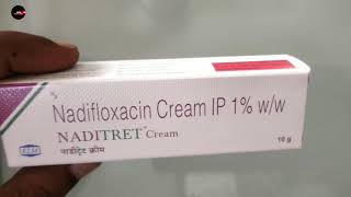 Naditret cream use in hindi naditret cream benefits naditret cream price naditret nadfifloxacine [upl. by Ellerey169]