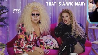 trixie and katya arguing about wigs [upl. by Lindley980]