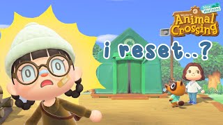 Restarting Bc I HATE My Island  Animal Crossing New Horizons [upl. by Bradwell75]