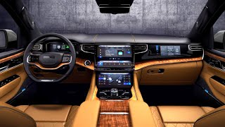 2022 Grand Wagoneer Interior amp Jeep Wagoneer Interior 2022  Options Colors and Price [upl. by Nyrad]