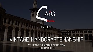 Crafting Tradition Old Damascus at Jhonney Gharibian Atelier  A Film by Haig Media [upl. by Colbye]