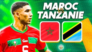 🔴 🇲🇦🇹🇿 MAROC  TANZANIE 🔴 CAN 2024  PLACE aux LIONS de lATLAS  Coupe Afrique Nations Direct Live [upl. by Eremehc]