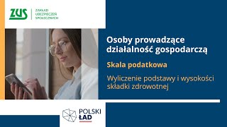 Skala podatkowa a składka zdrowotna  przykład Polski Ład [upl. by Aicilaf234]