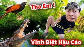 Hậu Cáo  Fan Tặng Ná Mới Rủ Em Trai Săn Bìp Bịp Cực Chất [upl. by Nywnorb]