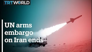 UN arms embargo on Iran ends after a decade [upl. by Eidualc]