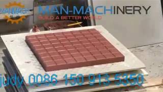 terrazzo tile pressing machine floor tile forming machine [upl. by Ahsienet]