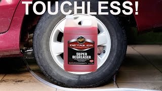 Car Tire Cleaner Test  Meguiars D108 Super Degreaser [upl. by Fulmis629]