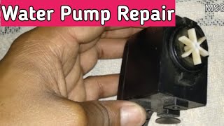 How to Aquarium Pump RepairChange motor shaft by Electric Guruji [upl. by Spragens]