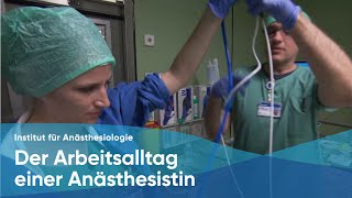 Teamwork am Puls des Patienten Der Arbeitsalltag einer Anästhesistin [upl. by Aihsenat]