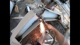 Scrap Metal Processing Liberating Valuable NonFerrous Metals Through a Hammer Mill [upl. by Lotsirk135]