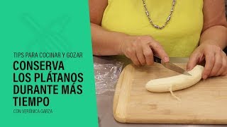 ► ¿CÓMO CONSERVAR PLÁTANOS MADUROS ¡No los tires APLICA ESTE TIP [upl. by Nuahsal613]