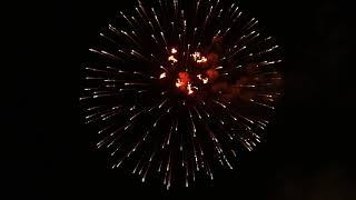 Colourful firework with relaxing piano music New Years Eve Screensaver [upl. by Nottnerb]