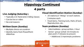 Florida 4H Hippology Contest [upl. by Aniroc936]