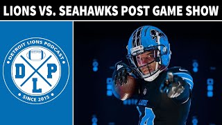 Detroit Lions amp Seattle Seahawks Post Game  Detroit Lions Podcast Reacts [upl. by Yelena]