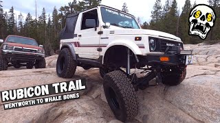 Rubicon Trail  Wentworth to Whale Bones  Suzuki Samurai amp Toyota 4Runner [upl. by Attwood778]