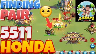 Best Pair for Honda Lets Test 6 Battles in RoK Openfield  Rise of Kingdoms Guide Tips Strategy [upl. by Cogn]