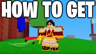 How To Get Victorious Yuzi Roblox Bedwars [upl. by Mufinella]