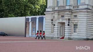 in action Change of the Buckingham Palace Guard Aug 2024 [upl. by Eirod]