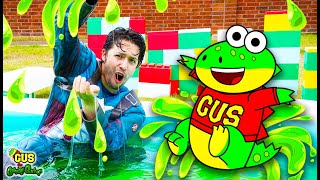 SUPERHERO filled POOL with SLIME Fun SLIME Challenges for 1 HOUR [upl. by Ahsina]