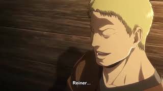 Reiner and Bertolt reveal Armored titan vs Eren full fight [upl. by Neelyaj]