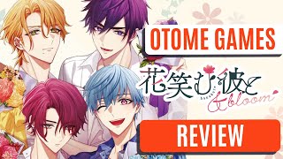 Him the Smile amp Bloom Review Otome Gaming Hanaemu Kare to amp Bloom [upl. by Aerdnaid774]