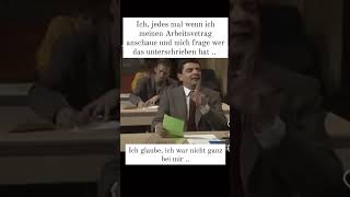 Der Arbeitsvertrag 🔷😅 deutschland germany deutsch german funny [upl. by Mode467]