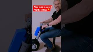 XXL Lego Inspired motorcycle Monkey Bike lego 3dprinting bike motorcycle [upl. by Nerw]