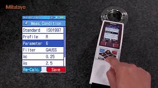 Mitutoyo  how to measure surface roughness with Surftest SJ210 [upl. by Misti746]