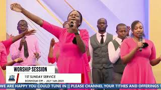 WASTAHILI SIFA ZA MOYO WANGU Worship moments at CFF DONHOLM [upl. by Natanoy]