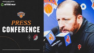 Tom Thibodeau  New York Knicks Postgame Press Conference  January 9th 2024 [upl. by Ruthe413]