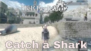 NieR Replicant  how to catch a shark [upl. by Keligot]