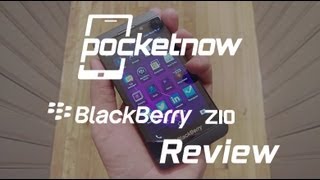 BlackBerry Z10 Review  Pocketnow [upl. by Lin]