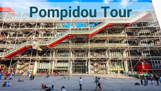 Centre Pompidou Virtual Tour  George Pompidou Centre Inside Tour [upl. by Phail307]