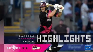 HIGHLIGHTS Somerset suffer defeat in Cardiff [upl. by Oiretule]