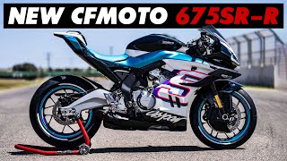 New 2025 CFMOTO 675SRR Unveiled The Daytona Triumph SHOULD Have Made [upl. by Senalda795]