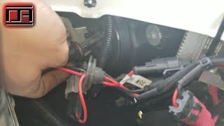 The Trick to Installing Kensun 9006 9012  HB4 HID Bulbs Into Your Headlight Socket Scion tC25 [upl. by Nivlak712]